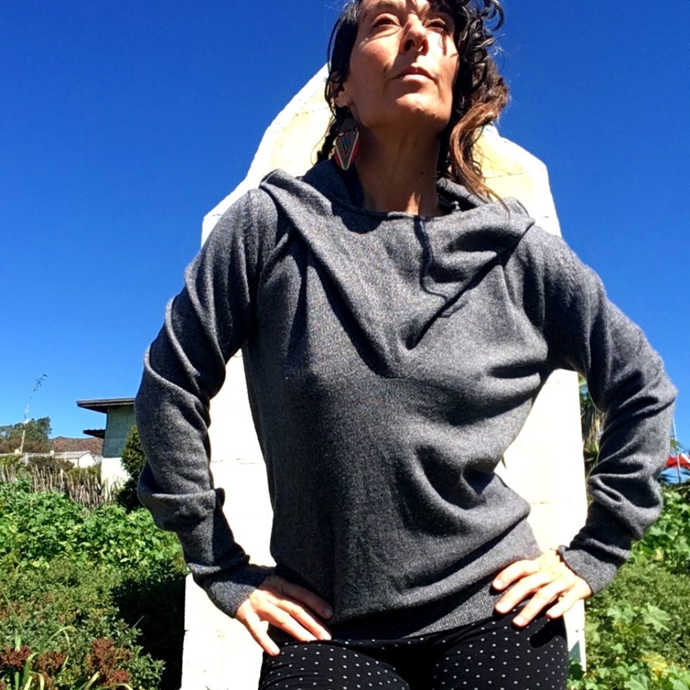 Unconditional London Grey small sweater